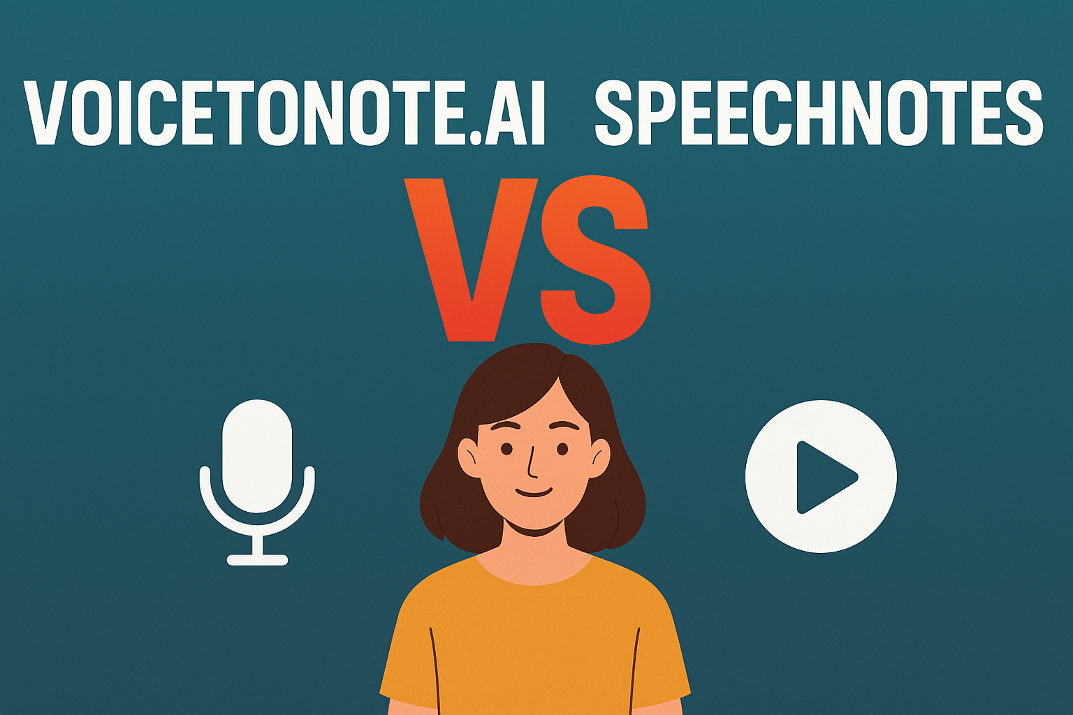 VoiceToNotes.ai vs Speechnotes